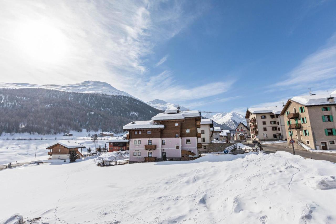 Apartmán Sole - Casa Azzurra Piano Terra Livigno Exteriér fotografie